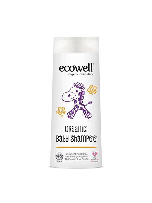Ecowell Günlük Kullanım Bebek Şampuanı 300 ml