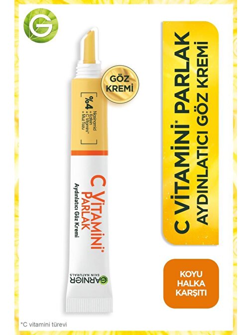 Garnier 20 Yaş + Vitaminli 15 ml Aydınlatıcı 15 ml Göz Kremi