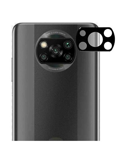 Gpack Poco X3 Pro Kamera Lens Koruyucu Renkli