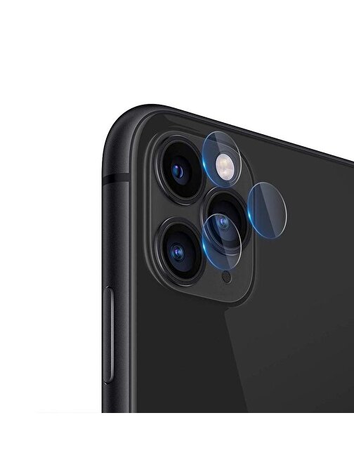 Gpack Apple iPhone 11 Pro Pers Alüminyum Kamera Lens Koruyucu Renkli