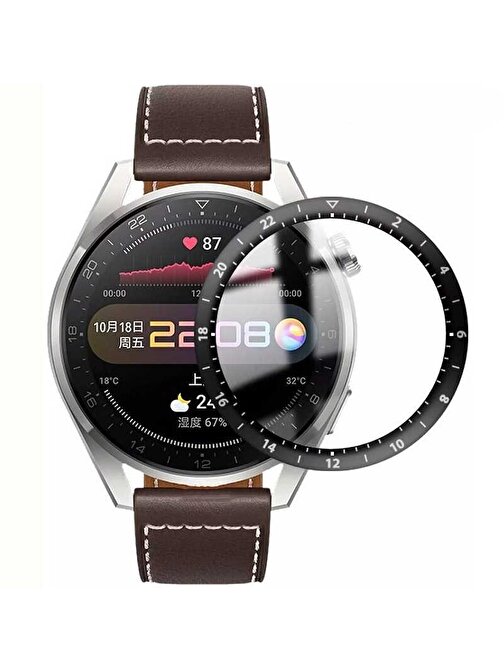 Gpack Huawei Watch 3 Pro Ppma Ekran Koruma Siyah