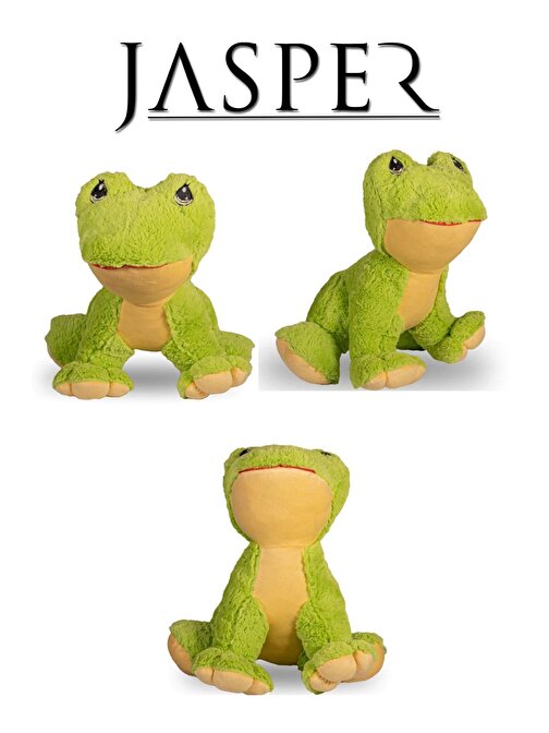 Jasper Toys Peluş Kurbağa 45 Cm Yeşil