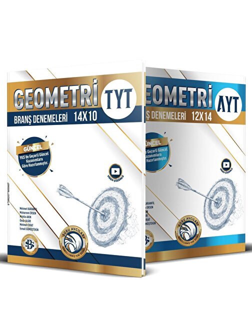 Tyt Ayt Geometri 12 X 14 Branş Denemeleri Bilgi Sarmal Yayınları