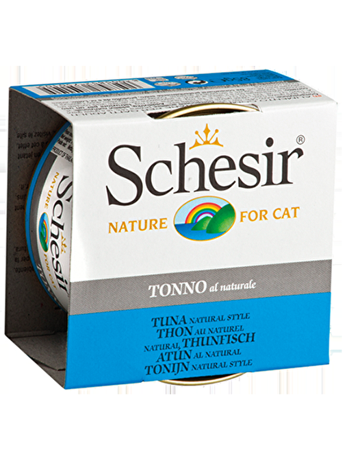 Schesir Ton Balıklı Soslu Yetişkin Kedi Konservesi 85 Gr