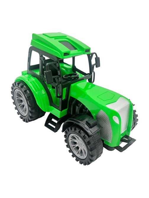 Can Oyuncak Uzaktan Kumandalı Yarım Fonksiyonlu Küçük Traktör - Çocuklar İçin Çiftçilik Oyuncağı Yeşil 2 - 4 Yaş