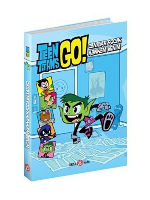 Beta Yayınevi Beta Kids Dc Comics: Teen Titans Go! Canavar Çocuk Kankam Benim!