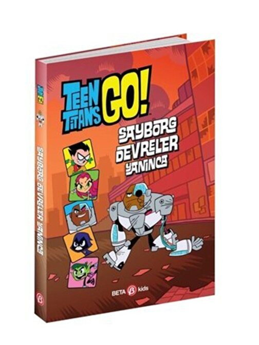 Beta Yayınevi Beta Kids Dc Comics: Teen Titans Go! Sayborg Devreler Yanınca