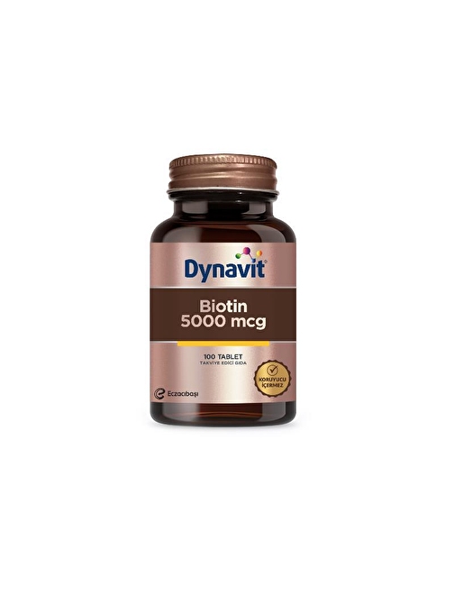 Dynavit Biotin 5000 Mcg 100 Tablet