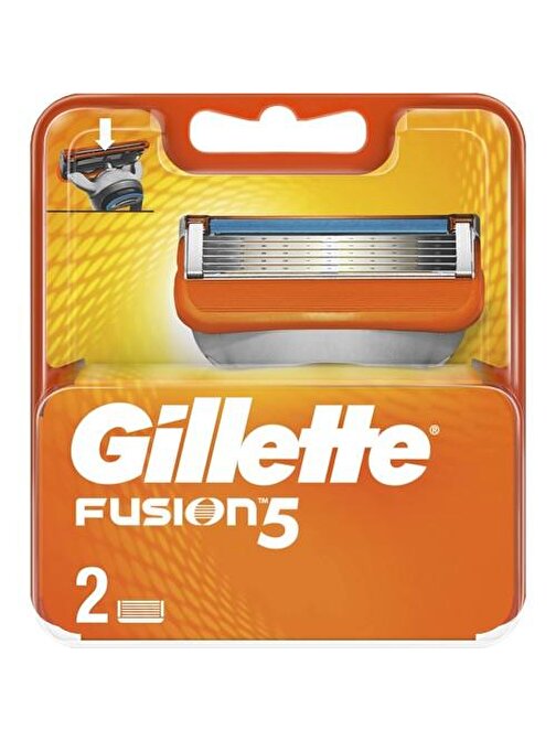 Gillette Tıraş Bıçağı 2'li Fusion Başlık