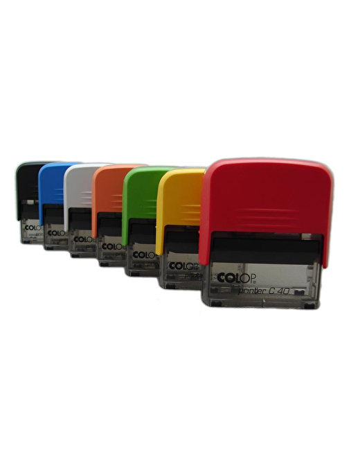 Sırdaş Colop Printer C40 Kırmızı Kasa Mm Standart Plastik Kaşe 23 X 59 Kırmızı