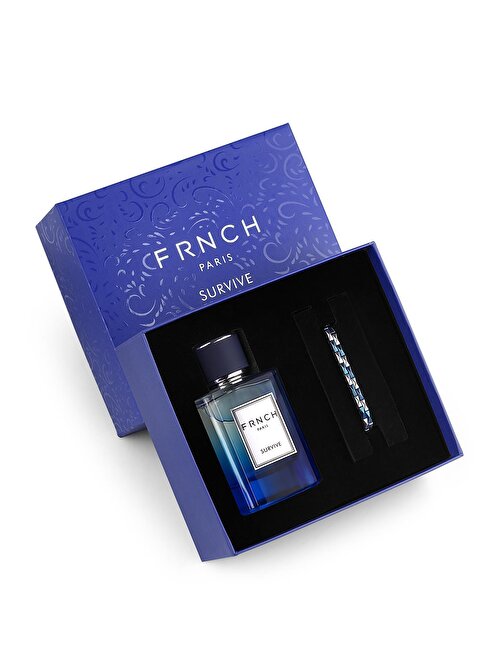 Frnch Frp10004-104-E Survive Fresh Erkek Parfüm 100 ml Bileklik Hediyeli