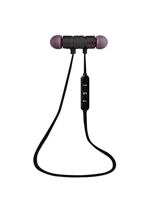 Asonic As-XBK60 Mobil Telefon Uyumlu Bluetooth Mikrofonlu Kulak içi Kulaklık Siyah