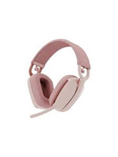 Logitech 981-001224 Zone Vıbe 100 Bluetooth Mikrofonlu Kulak Üstü Kulaklık Gül