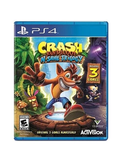 Crash Bandicoot N. Sane Trıiogy PS4 Oyunu