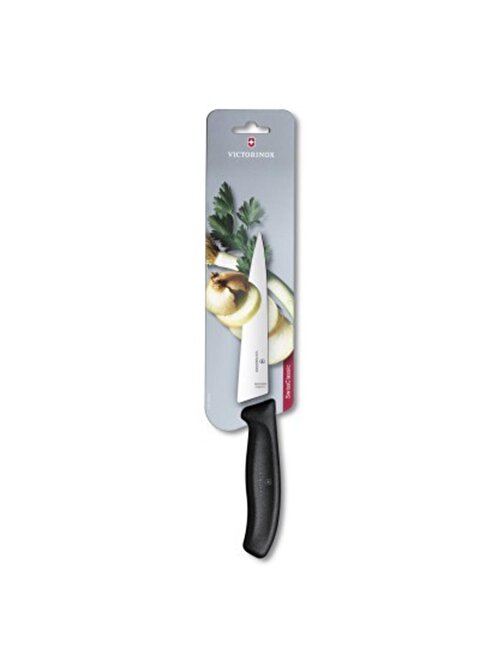 Victorinox Blisterli Doğrama Bıçağı 15 Cm Siyah