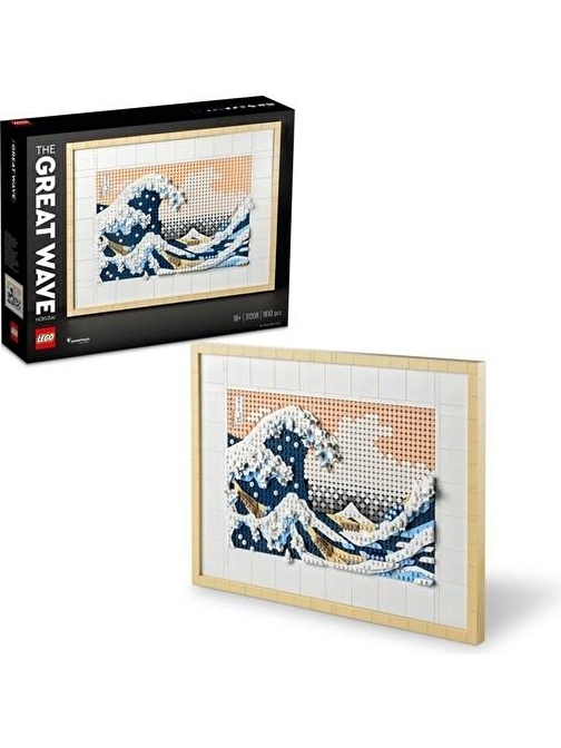 Lego Art Hokusai - Büyük Dalga 1810 Parça 31208