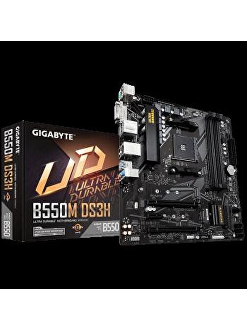 Gigabyte B550 AM4 DDR4 4000MHZ mATX Masaüstü Bilgisayar AMD Uyumlu Anakart