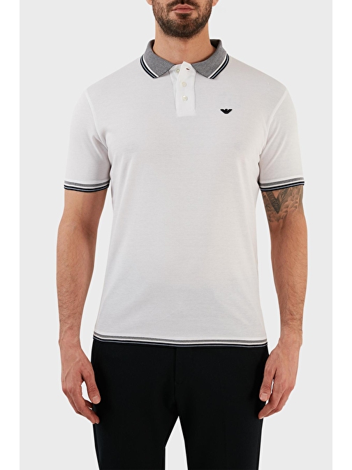 Emporio Armani  Erkek Polo T Shirt 3R1FC0 1JTKZ 0100