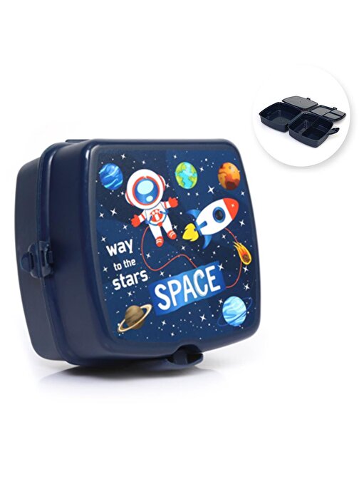 Space Uzak Yemek Kabı - Astronot Beslenme Kabı - Yemek Kabı - Space Beslenme Çantası