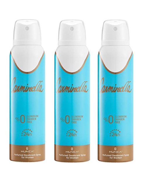 Carminella Kadın Sprey Deodorant 150 Ml X 3 Adet