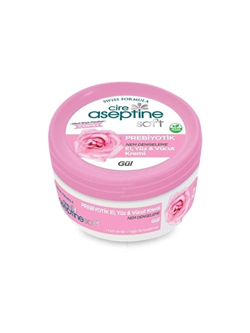 Cire Aseptine Soft Gül Prebiyotik Ne mlendirici Bakım Kremi 30 ml