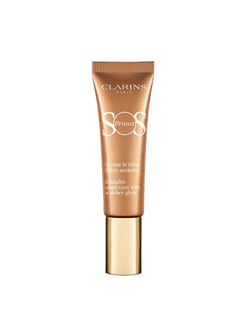 Clarins Sos Primer 09 Amber Pearls Aydınlatıcı Etkili Likit Makyaj Bazı 30 ml