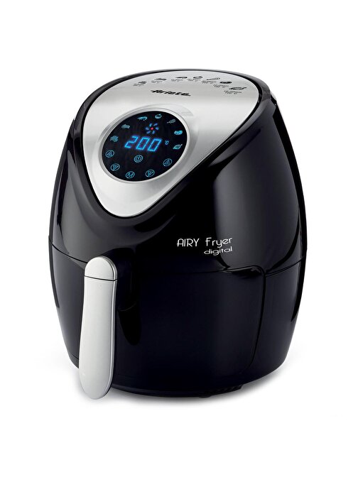 Ariete 4616 1300 W Airfryer Yağsız Sıcak Hava Fritözü Siyah