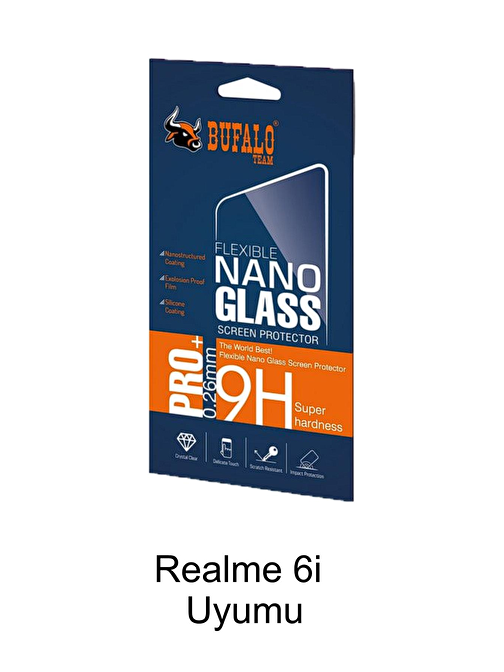 Realme 6i Uyumlu FlexiGlass Nano Ekran Koruyucu