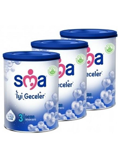 Sma 3 İyi Geceler Devam Sütü 3x800 gr 1-3 Yaş