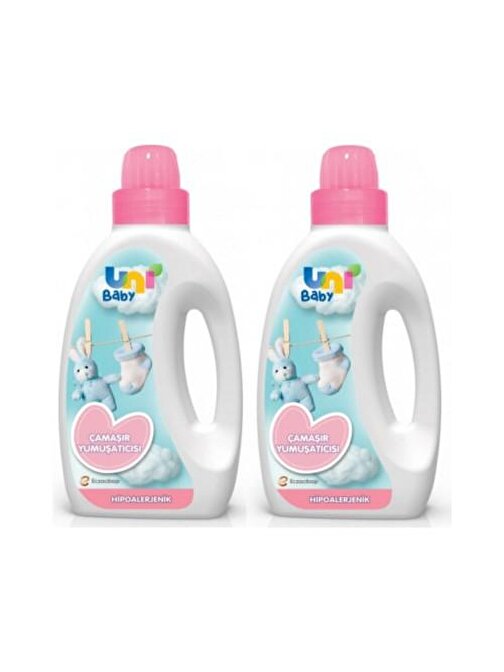 Uni Baby Hipoalerjenik Sıvı Yenidoğan Çamaşır Yumuşatıcı 1.5 lt x 2 Adet