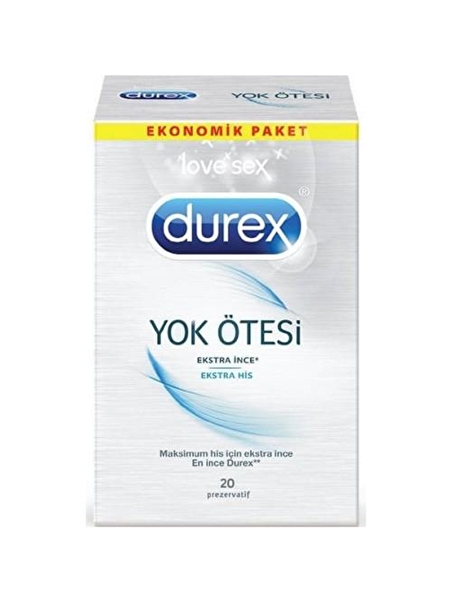 Durex Yok Ötesi Ekstra His 20 li