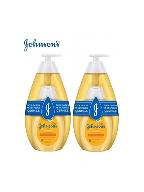 Johnson's Baby Günlük Kullanım İçin Bebek Şampuanı 2 Adet 750 ml + 200 ml