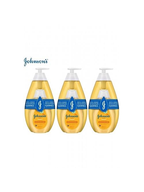 Johnson's Baby Günlük Kullanım İçin Bebek Şampuanı 3 Adet 750 ml + 200 ml