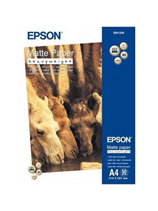 Epson A4 167gram 50'li Mat Fotoğraf Kağıdı S041256