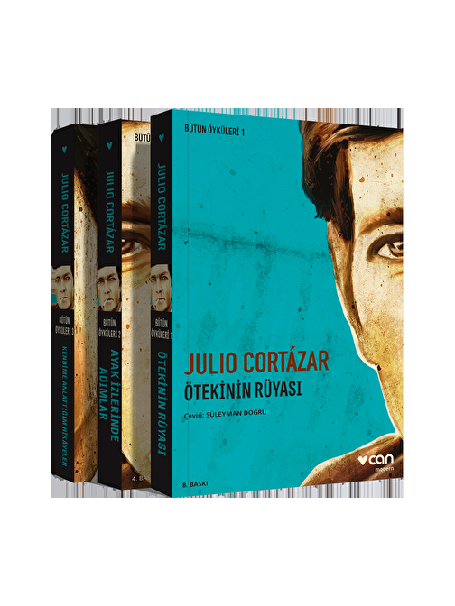 Julio Cortázar Bütün Öyküleri Seti (1-2-3)