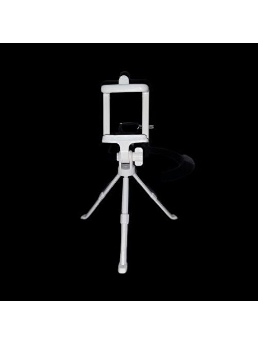 3B Trend Mini Masaüstü Cep Telefonu Tripod 14 Cm Beyaz