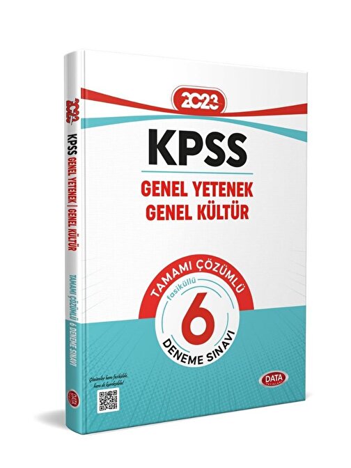 2023 Kpss Genel Yetenek Genel Kültür Tamamı Çözümlü 6 Fasikül Deneme Sınav Data Yayınları