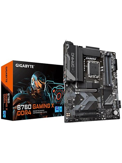 Gigabyte B760 Gaming X D4 LGA 1700 DDR4 5333 MHz ATX Masaüstü Bilgisayar Intel Uyumlu Anakart