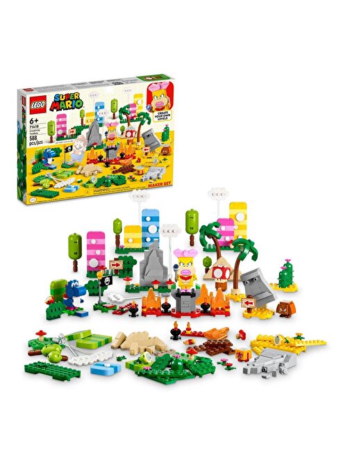 Lego Super Marıo Figür & Film Karakteri 500 Parça Plastik Figür