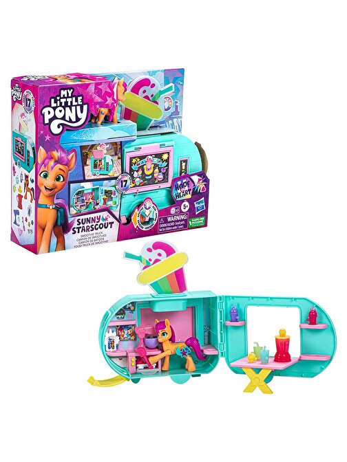 My Little Pony F6339: Sunny Starscout Smoothıe Arabası Çizgi Film Karakter Figürü