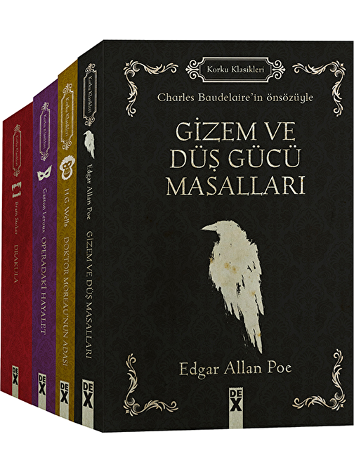 Doğan Kitap Korku Klasikleri 2 Set - Edgar Allan Poe