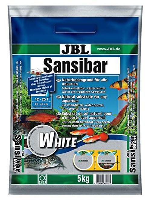 Jbl Sansıbar Beyaz 0,1-0,4Mm 10 Kg Kum