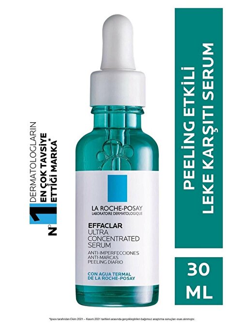 La Roche- Posay Effaclar Ultra Concentered Peeling Etkili Leke Karşıtı Serum 30 ml