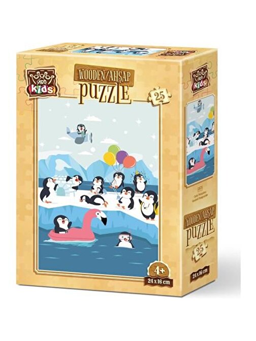 Art Puzzle 25 Parça Sevimli Penguenler 5875