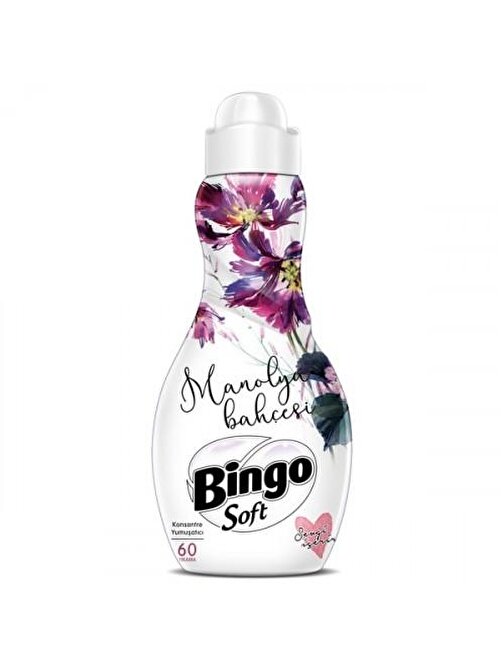 Bingo Soft Konsantre Çamaşır Yumuşatıcısı Manolya Bahçesi 1440 ml