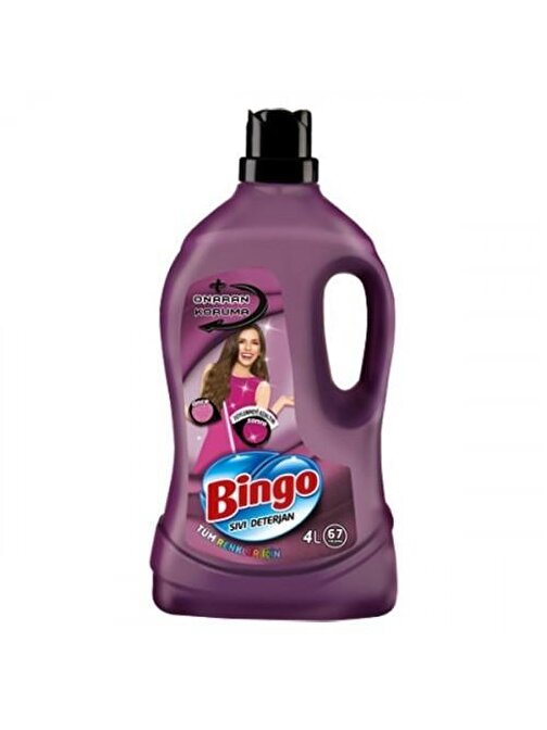 Bingo Çamaşır Deterjanı Onaran Koruma 4 lt