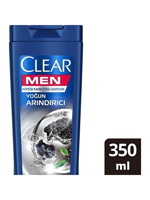 Clear Men KepeğE  Etkili Şampuan Yoğun Arındırıcı