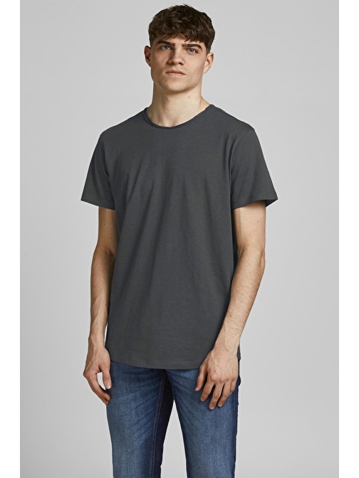 Jack&Jones Gri Erkek T-Shirt 12182498