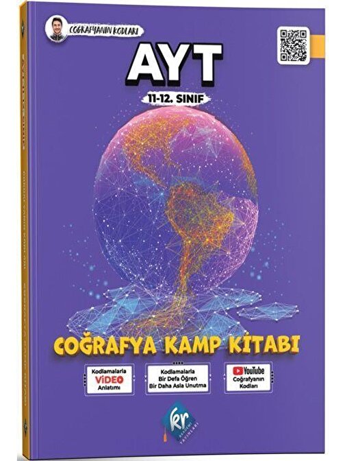 KR Akademi Yayınları AYT Coğrafyanın Kodları Kamp Kitabı KR Akademi