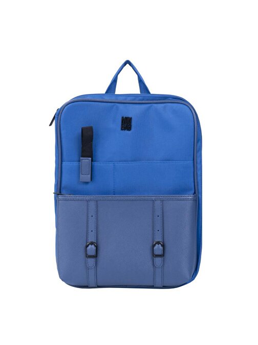 Minbag Aspen A4 13 inç Polyester Bölmeli Notebook Çantası Lacivert